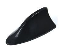 Emiif BlesConi 7 Colors FM Signal Shark Fin Car Antenna for Ford, Paint Black, Compatible with Most Vehicles(Black)