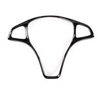 Emiif Car Steering Wheel Trim Cover for Mercedes-Benz A/B/C/E/GLA/CLA/GLC/GLS/GLE/V Class, W176/W246/W205/W213/W117/C117/X156/X253/W447 Models, Black