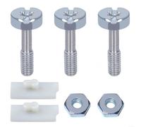 Emiif Chainsaw Engine Cover Screw Set 90223191028 Replacement for MS231 MS241 MS251 MS271 MS291 Models, 7-Piece Kit with Bar Nuts and Bumper Strips