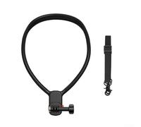 Emiif Comfortable Neckband Mount for DJI For OSMO 360 Cameras with Magnetic Two Prong Adapter Compatible with Pocket 3 and Action 5 Pro for Stable Action Shots
