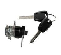 Emiif Door Lock Cylinder with 2 Keys Set for Fiat Ducato, Relay, Jumper & Boxer (2006-2021)