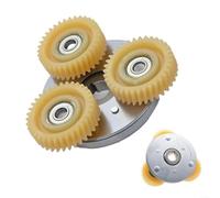 Emiif E-Bike Motor Gear Clutch Kit 67.6mm Left Side One-Way Clutch Gear with Reinforced 6 Ball Bearing for 500W Skewed Tooth Motor 35 Teeth Replacement