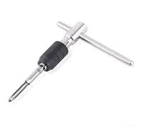 Emiif Multi Functional Adjustable T Handle Ratchet Tap Holder Wrench for Professionals (2PCS 5-12mm)