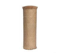 Emiif Natural Rattan Webbing Roll 60cm Wide DIY Caning Material for Chair Repair Decorative Woven Mesh Cane Sheet Furniture Restoration Kit