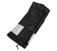 Emiif Outdoor Chest Freezer Cover Waterproof Dustproof Protective Cover with Storage Pocket Air Vents Oxford Fabric Shield for 7.0 Cubic Feet Freezer(Black 55.88 * 63.5 * 85.09cm)