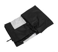 Emiif Outdoor Chest Freezer Cover Waterproof Dustproof Protective Cover with Storage Pocket Air Vents Oxford Fabric Shield for 7.0 Cubic Feet Freezer(Black 71.12 * 58.42 * 86.36cm)