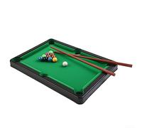 Emiif Pool Table Toy, Lightweight Billiard Table, Household for MINI Snooker, Adult Top Game S