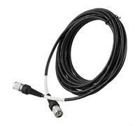 Emiif RG58 Cable GPS GNSS Antenna for Measurement Instruments, TNC Male to Male Connection, 3 or 5 Meter Length, High Frequency Threaded Connector (5 Meter)