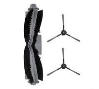 Emiif Side Brush and Main Brush Kit for DEBOT Y1 PRO for ECOVACS Robot Vacuum Cleaner Accessories Replacement with 2 Side Brushes 1 Main Roller Brush