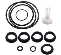 Emiif Swimming Pool Filter Pump Maintenance Kit O-Ring Seal Set with Air Release Valve Tank Gasket Parts