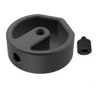 Emiif Tripod Adapter Mount Adapter for Starlink Mini, Aluminum Alloy Stable Antenna Support Adapter 1/4 Inch Thread for Satellite Antenna