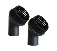 Emiif Vacuum Cleaner Round Brush Attachment for Nilfisk for Aero 21 for Attix Series for Multi II for Maxxi II Vacuum Cleaner Accessories 302002509(2PACK)