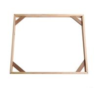 Emiif Wooden DIY Picture Frame Kit Photo Frame For Canvas Paintings Posters Prints Wall Art Home Decor(40 * 50cm)