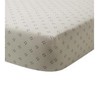 Emiko Printed Bamboo Fitted Sheet, 140 x 190 cm, Origin