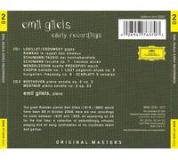 EMIL GILELS EMIL GILELS: EARLY RECORDINGS NEW CD