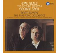 Emil Gilels / George Szell - BEETHOVEN, L. V. - KLAVIERKONZERTE 1-5/KLAVI (3 CD)