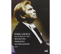 Emil Gilels: Live In Moscow - Volume 3 [DVD]