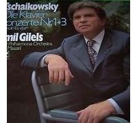 Emil Gilels - Pyotr Ilyich Tchaikovsky, New Philharmonia Orchestra, Lorin Maazel, Emil Gilels - Die Klavierkonzerte Nr. 1 + 3 B-Moll / Es-Dur - Eurodisc - 87 240 MK