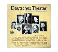Emil Jannings, Werner Krauss, Gustav Gruendgens, Elisabeth Bergner, Heinrich George, Fritz Kortner, Tilla Durieux, Ernst Deutsch, Ewald Balser, Max Reinhardt - Deutsches Theater (Höhepunkte der Schauspielkunst - historische Aufnahmen) [Vinyl Schallplatte] [3 LP Box-Set]
