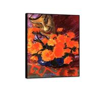 Emil Nolde Floral Print Wall Art Impressionist Abstract Floral Canvas Decor