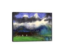 Emil Nolde Landscape Canvas Wall Art Living Room Bedroom office Wall Decor