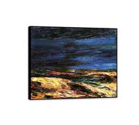 Emil Nolde Landscape Canvas Wall Art Living Room Bedroom office Wall Decor