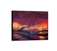 Emil Nolde Landscape Canvas Wall Art Living Room Bedroom office Wall Decor