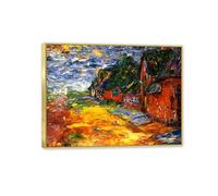 Emil Nolde Landscape Canvas Wall Art Reproduction Seascape Artwork Decor