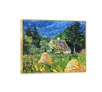 Emil Nolde Landscape Canvas Wall Art Reproduction Seascape Artwork Decor