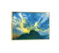 Emil Nolde Landscape Canvas Wall Art Reproduction Seascape Artwork Decor