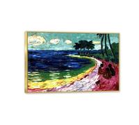 Emil Nolde Landscape Canvas Wall Art Reproduction Seascape Artwork Decor