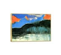 Emil Nolde Landscape Canvas Wall Art Reproduction Seascape Artwork Decor