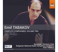 Emil Tabakov - Complete Symphonies Volume Two Symphony No. 1 Viola Co - K4z