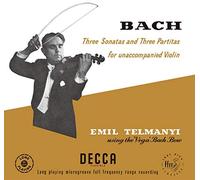 Emil Telmányi - Three Sonatas & Three Partitas For Unaccompanied Violin (J.S. Bach) [Vinyl LP] [VINYL]