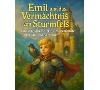 Emil und das Vermächtnis von Sturmfels: Eine abenteuerliche Rittergeschichte zum Ausmalen für Kinder ab 6
