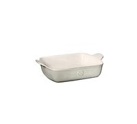 Emile Henry 10.25" x 7" / 0.9 qt Small Rectangular Baker - Modern Classics Collection | Pearl Gray