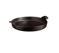Emile Henry 12"""" Deep Dish Pizza Pan | Charcoal