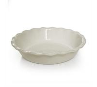 Emile Henry 175th Anniversary Pearl Ceramic Pie Dish, Limited Edition, Made in France
