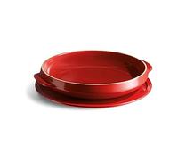 Emile Henry Burgundy 33cm Tarte Tatin Set