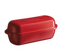 Emile Henry 345503 Italian Bread Baker, Burgundy, Ceramic