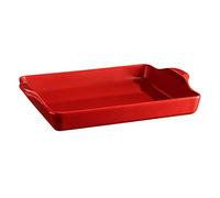 Emile Henry 347515 Focaccia Bread Pan, Burgundy, Ceramic