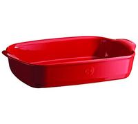 Emile Henry 349652 France Ovenware Ultime Rectangular Baking Dish, 14.2 x 9.1, Burgundy