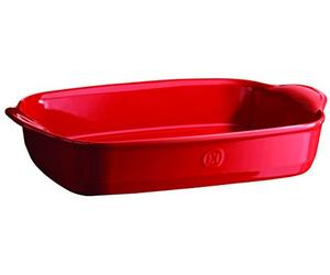 Emile Henry 349654 France Ovenware Ultime Rectangular Baking Dish, 16.5 x 10.6, Burgundy