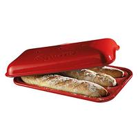 Emile Henry Burgundy Baguette Baker 39.5cm x 23cm