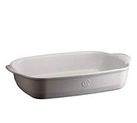 Emile Henry Baking Dish 42cm x 27cm, 4.5L - Flour/White