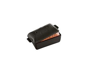 Emile Henry Bread Loaf Baker, Ceramic, Charcoal, 25x15x12.5 cm