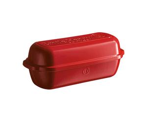 Emile Henry Burgundy 4.5L Large Bread Loaf Baker