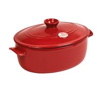 Emile Henry Burgundy 6.0L Oval Casserole