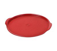 Emile Henry Burgundy Large 40cm Ridged Pizza Stone