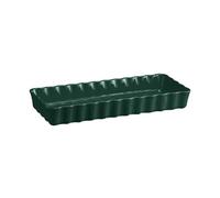 Emile Henry Cedar Green 36 x 15cm Rectangular Tart Dish